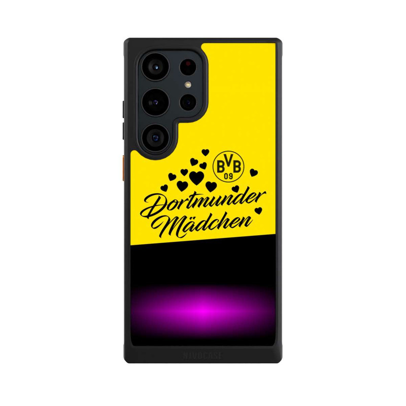 Galaxy S23 Ultra NIVOcore BVB Dortmunder Mädel Herzen