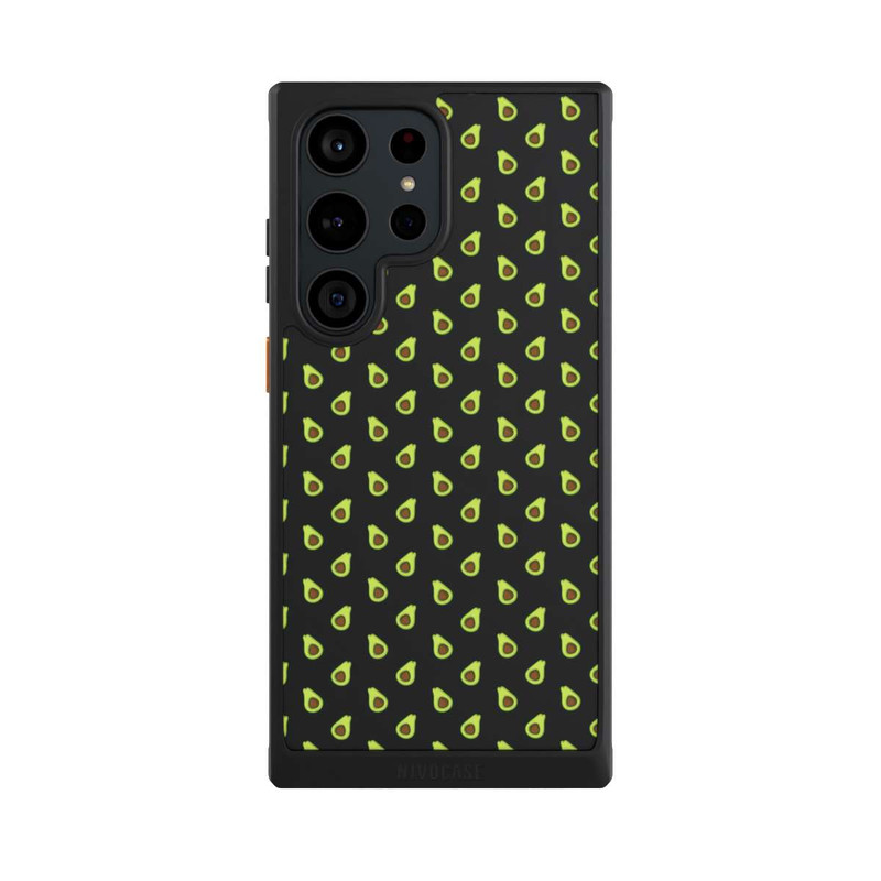 Galaxy S23 Ultra NIVOcore Avocado Pattern 1 transparent