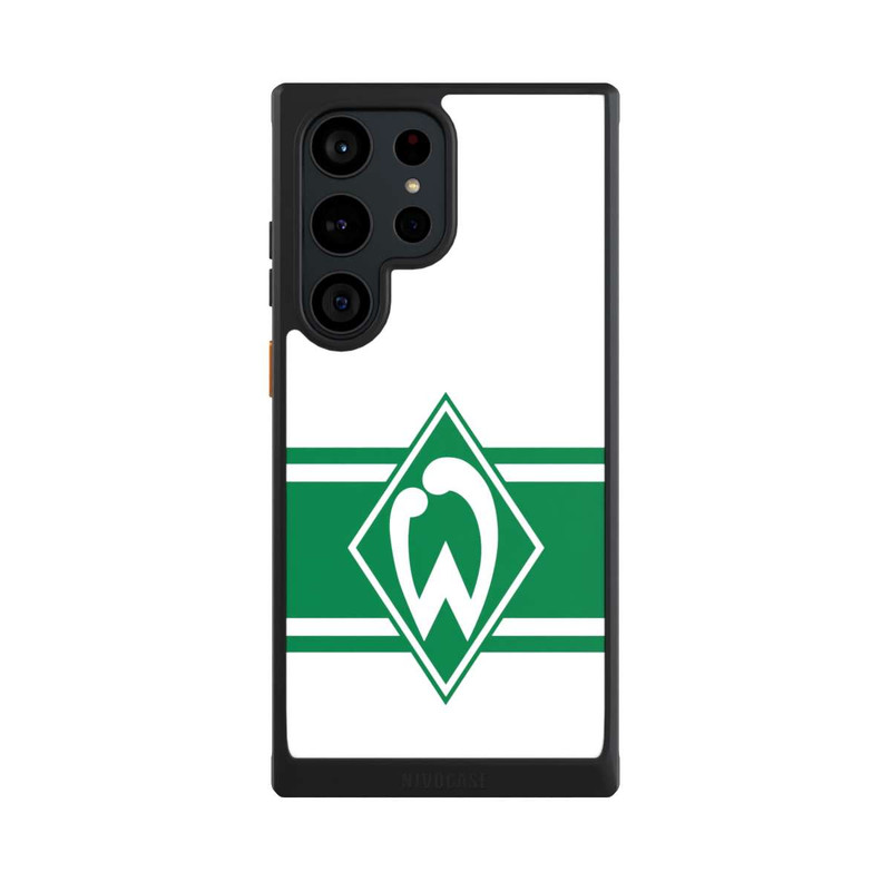 Galaxy S23 Ultra NIVOcore Werder Stripes White
