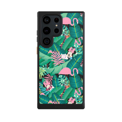 Samsung Galaxy S23 Ultra NIVOcore Minnie Été Feuilles de Palmier sans Fond