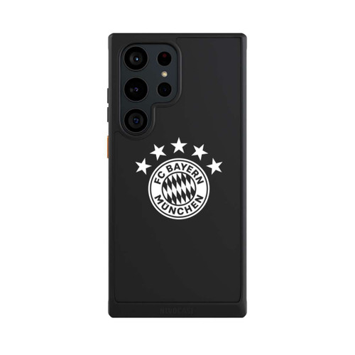 Samsung Galaxy S23 Ultra NIVOcore FCB Logo einfarbig mit Sternen - ohne Hintergrund