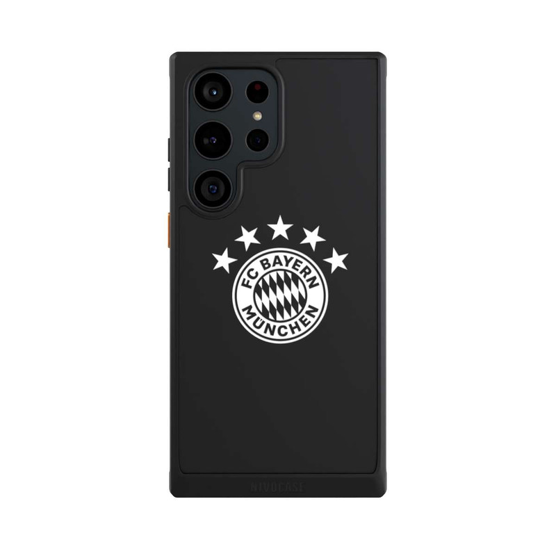 Galaxy S23 Ultra NIVOcore Logo FCB Uni avec Étoiles - sans Fond