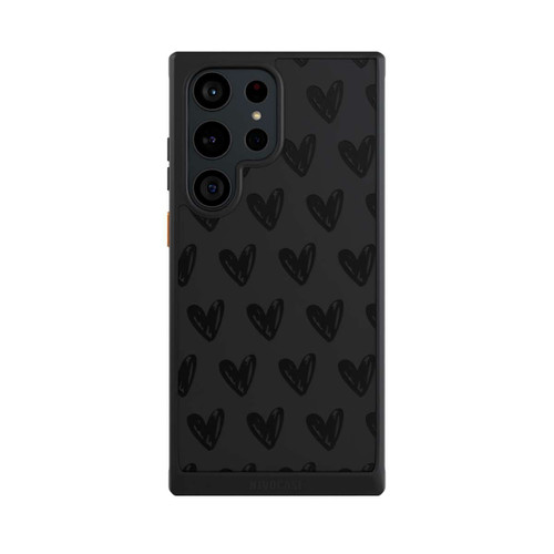 Samsung Galaxy S23 Ultra NIVOcore Herzen Schwarz ohne Hintergrund