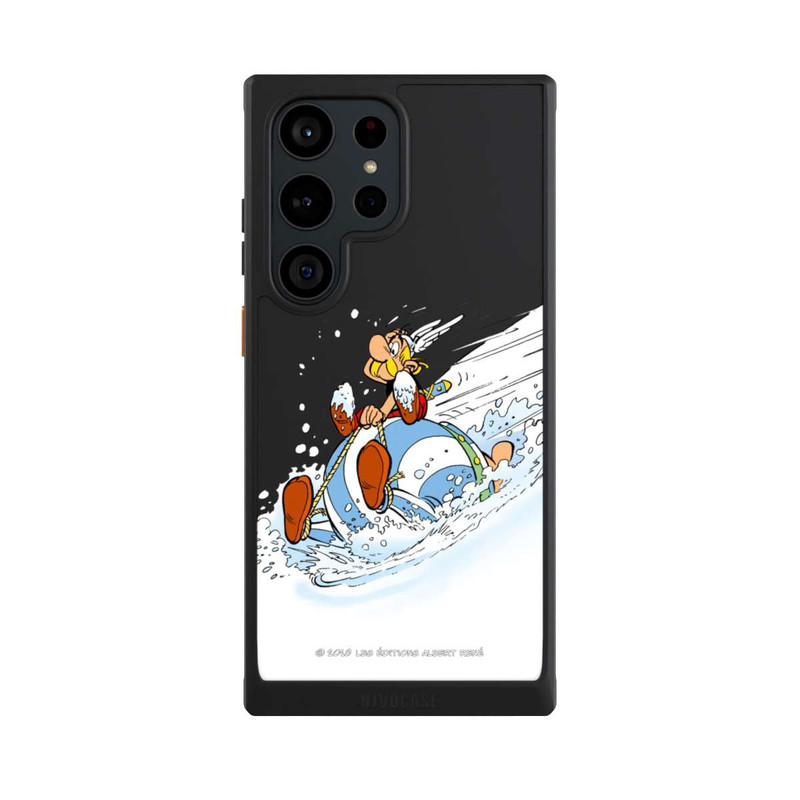 Galaxy S23 Ultra NIVOcore Astérix & Obélix Luge Transparent