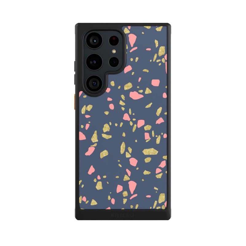 Galaxy S23 Ultra NIVOcore Terazzo Gold-Optik