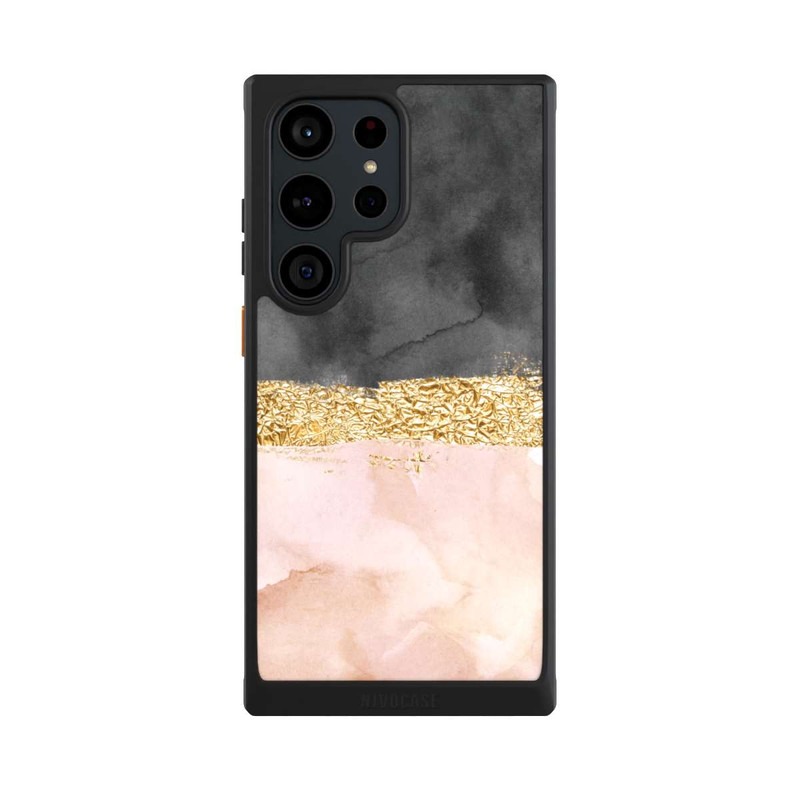 Galaxy S23 Ultra NIVOcore Golden Line Look