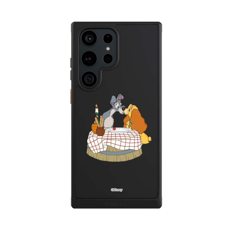 Galaxy S23 Ultra NIVOcore Lady and the Tramp Kiss Transparent