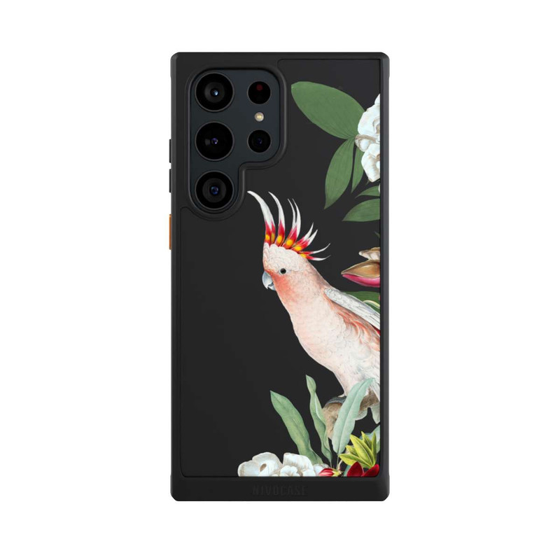 Galaxy S23 Ultra NIVOcore Papagei Blumen