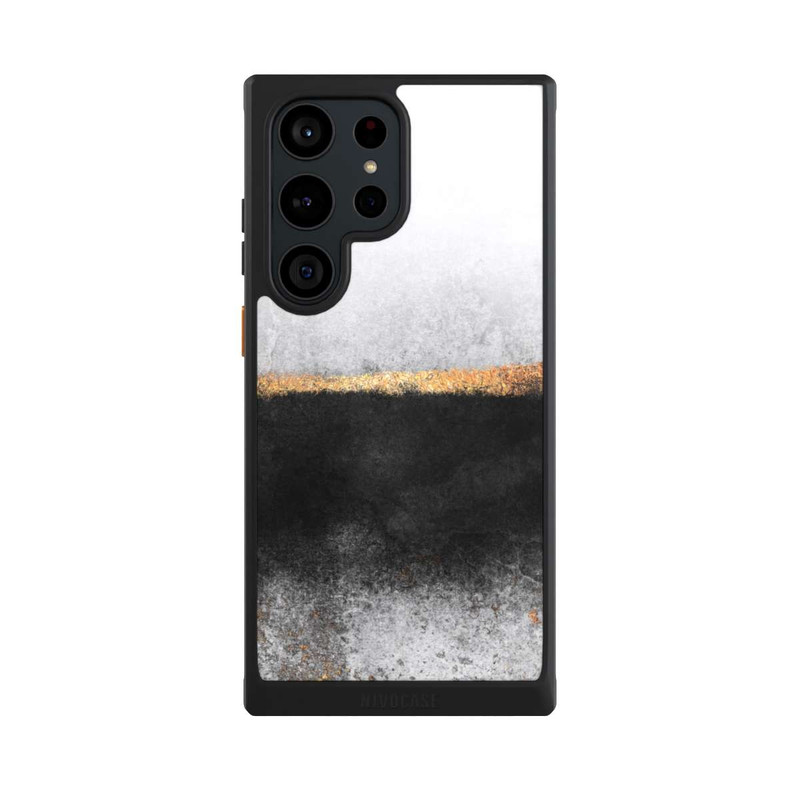 Galaxy S23 Ultra NIVOcore Ruß und Golddruck