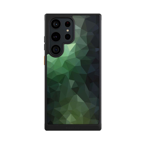 Samsung Galaxy S23 Ultra NIVOcore Polygonal Mosaic Green