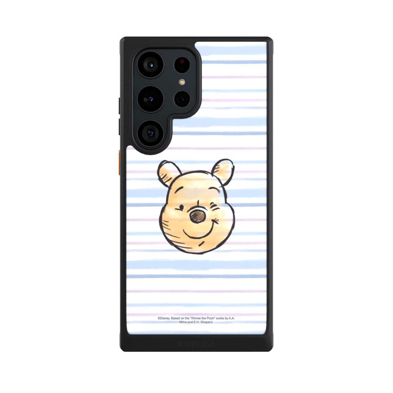Galaxy S23 Ultra NIVOcore Winnie the Pooh on Stripes 