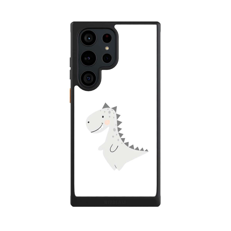 Galaxy S23 Ultra NIVOcore Grauer Dino