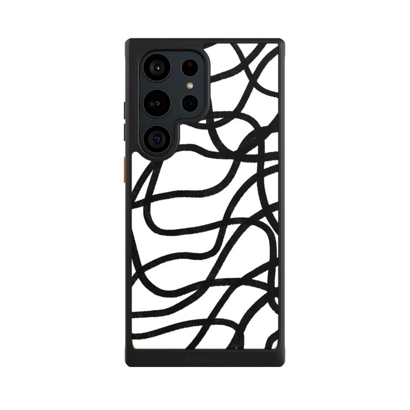 Galaxy S23 Ultra NIVOcore Lignes noires
