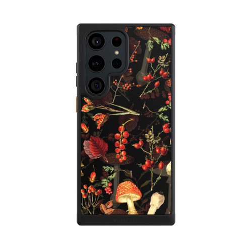 Samsung Galaxy S23 Ultra NIVOcore Mushroom Pattern Black