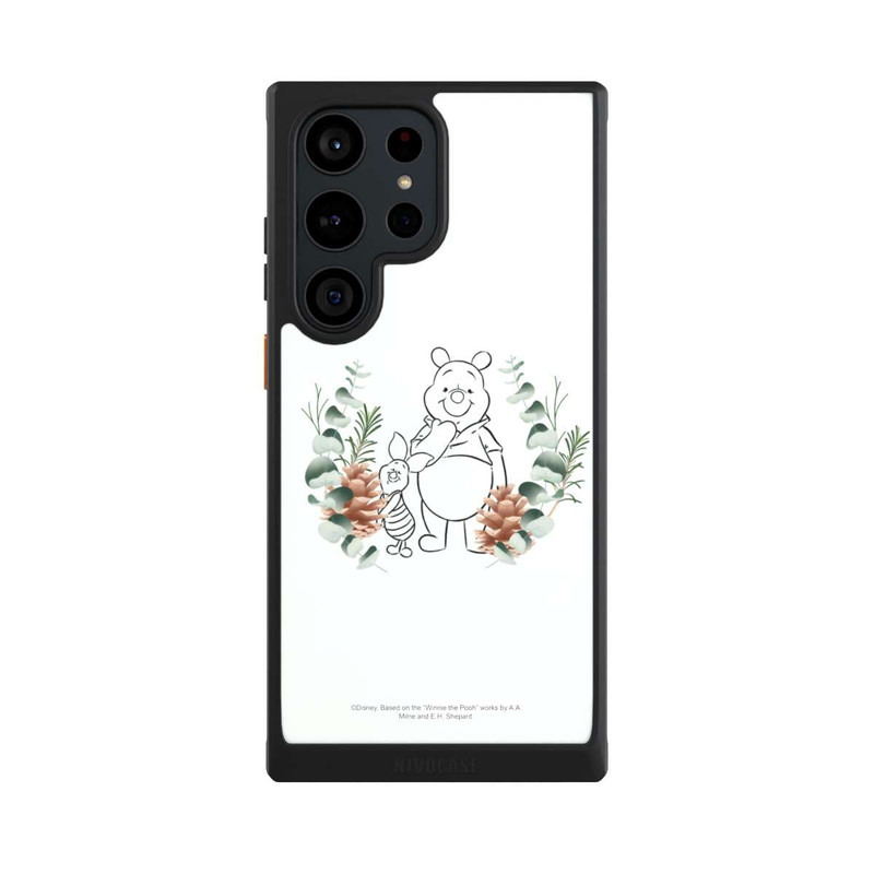 Galaxy S23 Ultra NIVOcore Green Love Pooh and Piglet