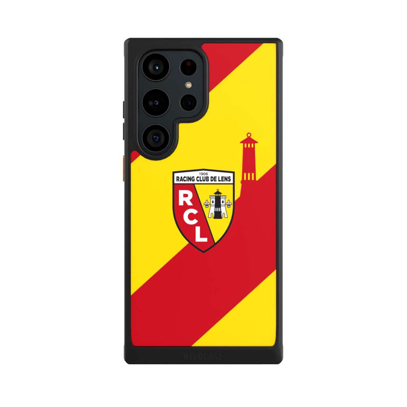 Galaxy S23 Ultra NIVOcore RC Lens Rot Gelb