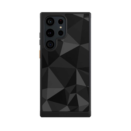 Samsung Galaxy S23 Ultra NIVOcore Polygonmuster schwarz