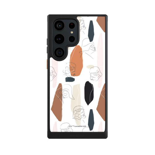 Samsung Galaxy S23 Ultra NIVOcore Dunkle Seite Line Art