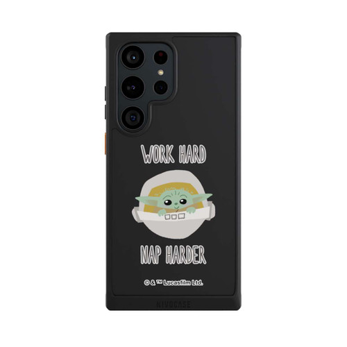 Samsung Galaxy S23 Ultra NIVOcore The Child Work Hard Nap Harder Transparent