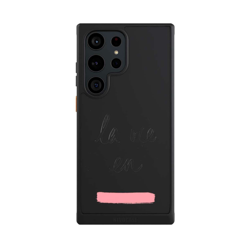 Galaxy S23 Ultra NIVOcore La vie en Rose sans Fond