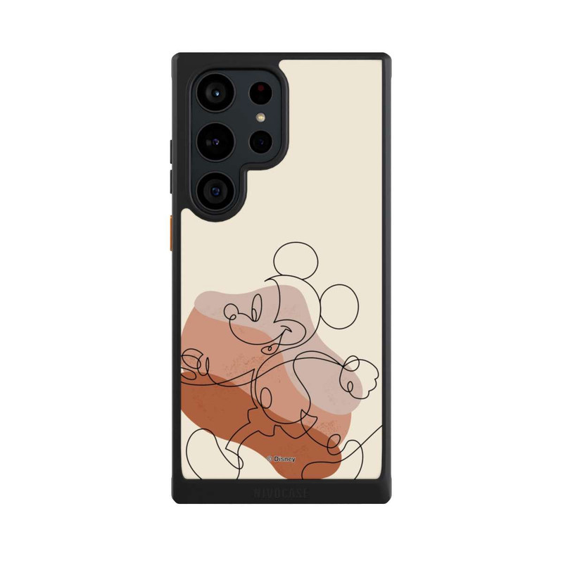 Galaxy S23 Ultra NIVOcore Mickey Abstract Lineart