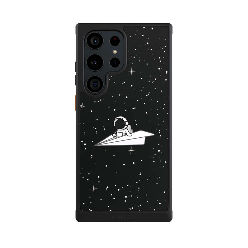 Galaxy S23 Ultra NIVOcore Astronaut Paper Plane Comic