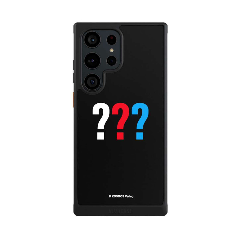 Galaxy S23 Ultra NIVOcore Drei Fragezeichen Logo