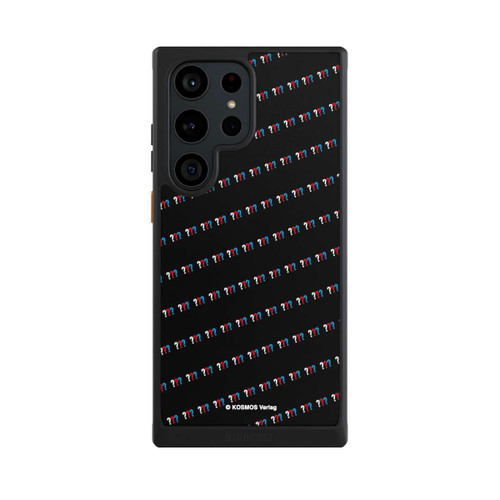 Samsung Galaxy S23 Ultra NIVOcore Drei Fragezeichen Muster Schräg