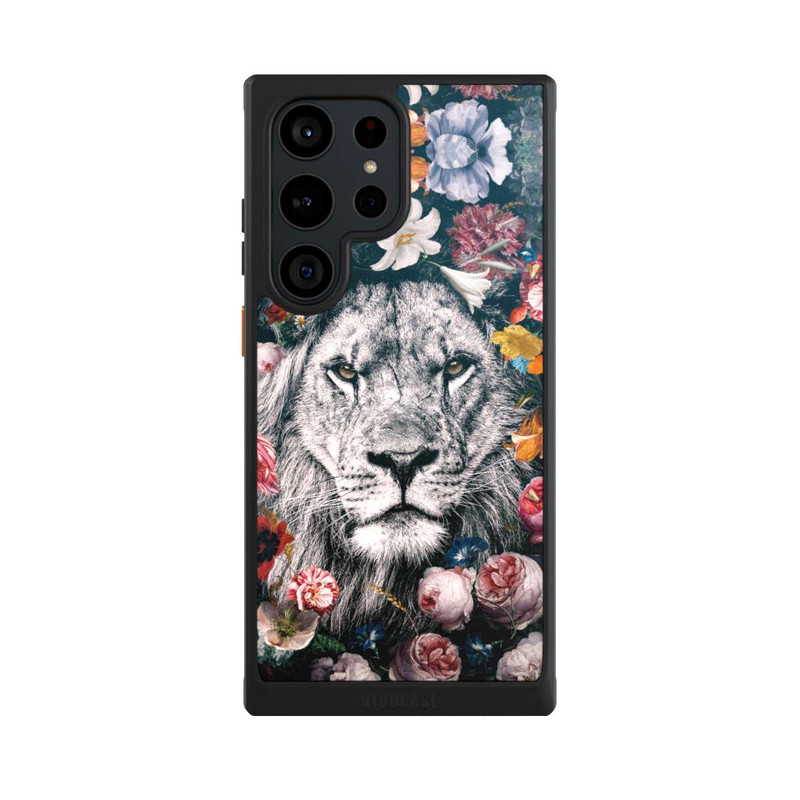 Galaxy S23 Ultra NIVOcore Lion Flowers