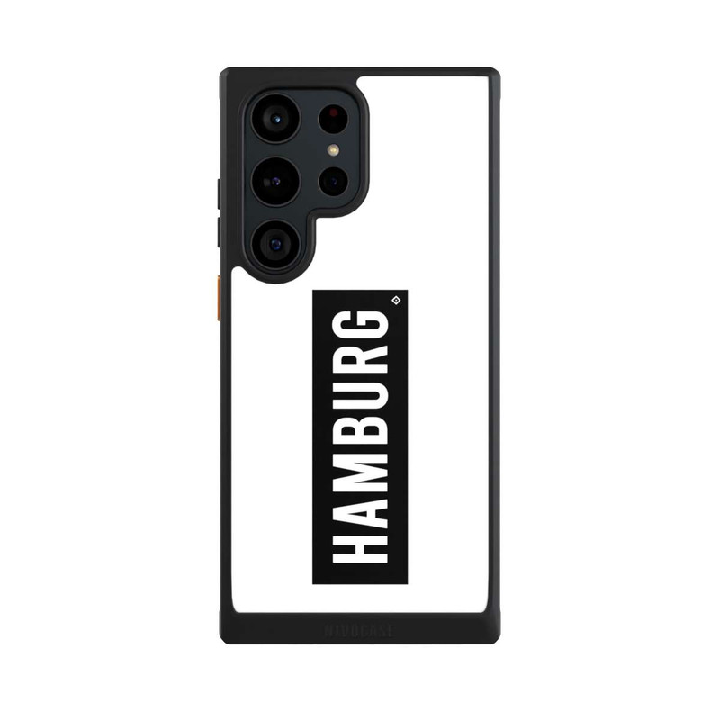 Galaxy S23 Ultra NIVOcore HSV Hambourg noir et blanc