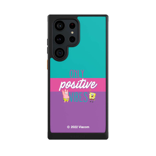 Samsung Galaxy S23 Ultra NIVOcore  Spongebob - Only Positive Vibes