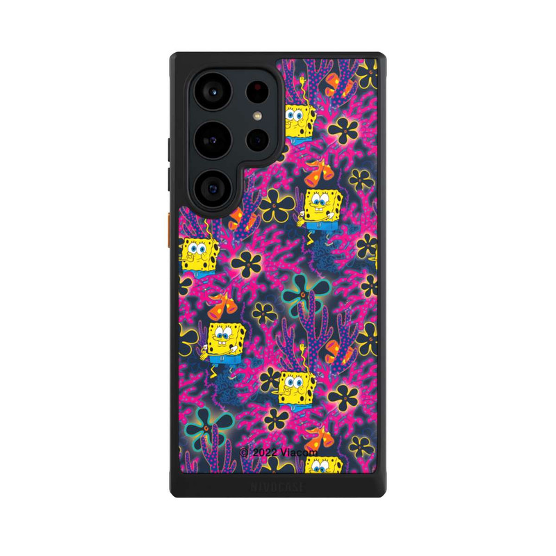 Galaxy S23 Ultra NIVOcore Spongebob - Coral Pattern