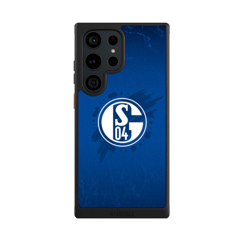 Samsung Galaxy S23 Ultra NIVOcore Schalke 04 Farbe Fleck Blau