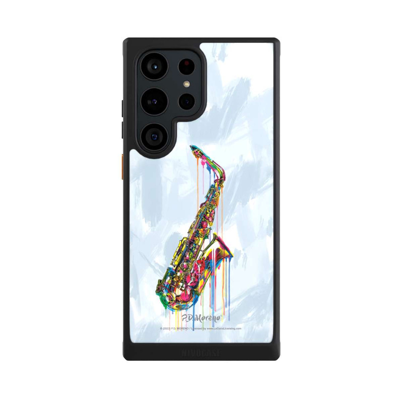Galaxy S23 Ultra NIVOcore Saxophone Art By P.D. Moreno