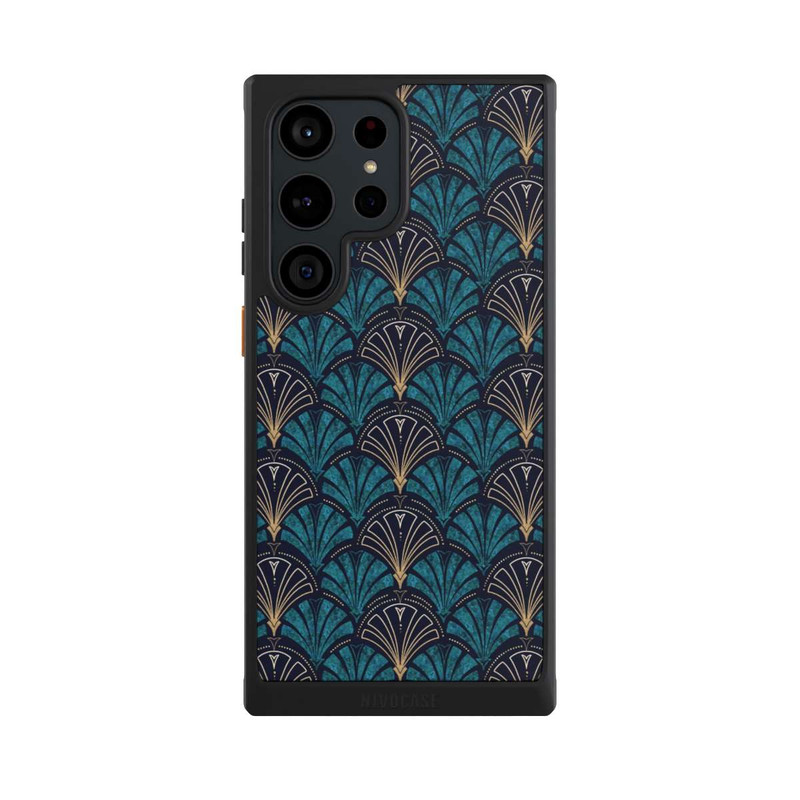 Galaxy S23 Ultra NIVOcore Éventails Art Déco Or