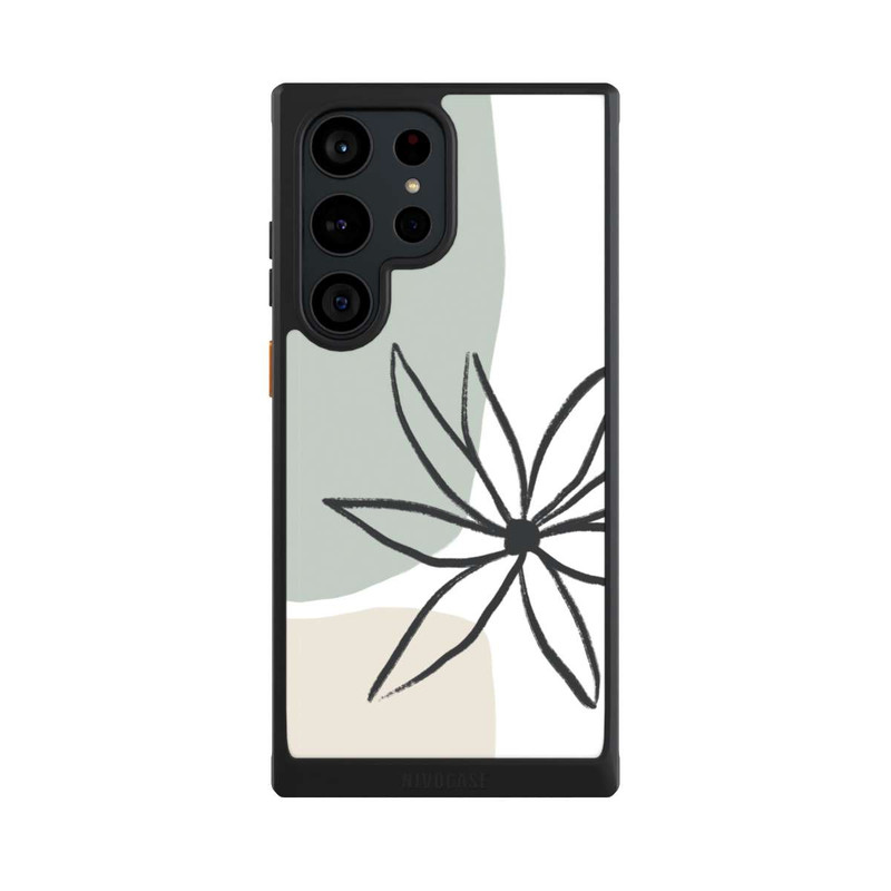 Galaxy S23 Ultra NIVOcore Flower Mint and Cream 