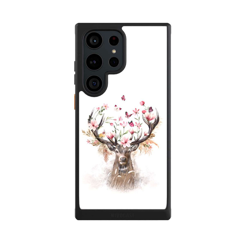 Galaxy S23 Ultra NIVOcore Deer Flowers Antlers