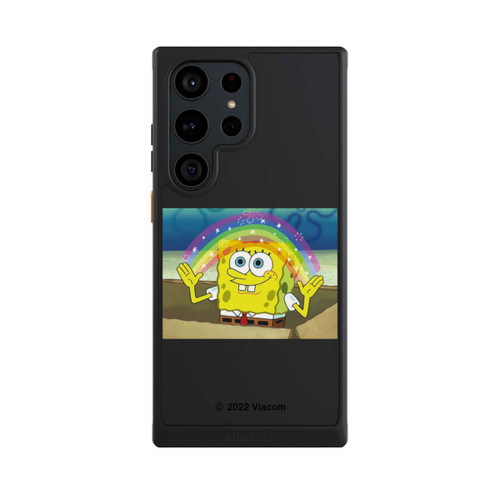 Samsung Galaxy S23 Ultra NIVOcore Spongebob - Rainbow Meme transparent