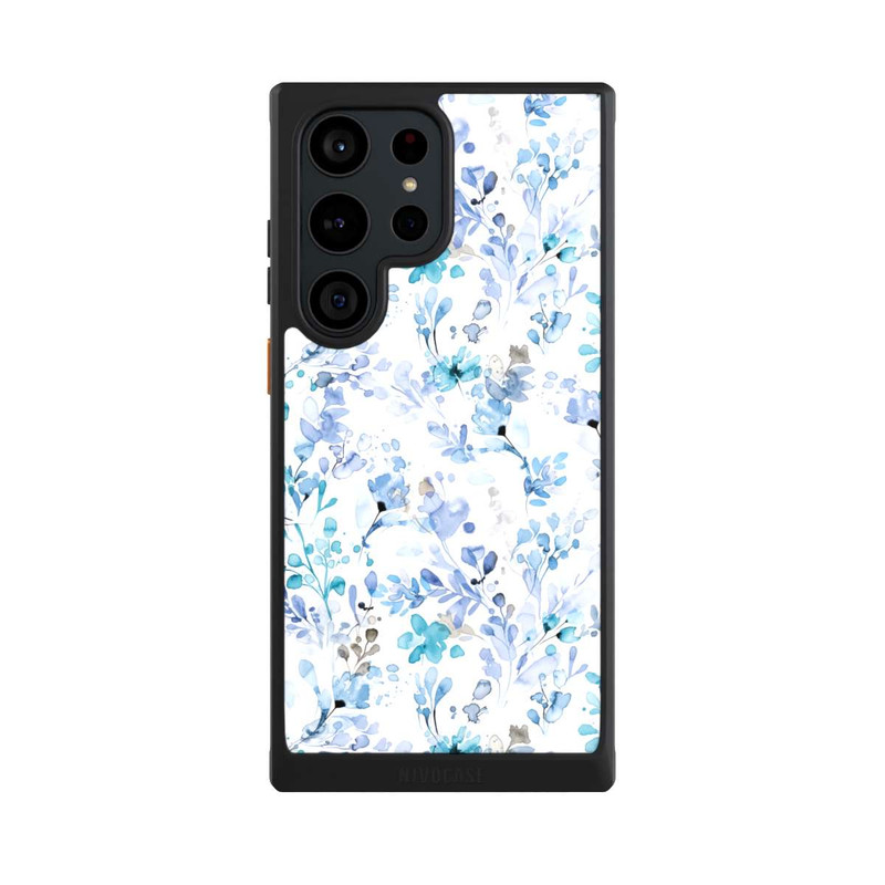 Galaxy S23 Ultra NIVOcore Frühlingsunkraut blau