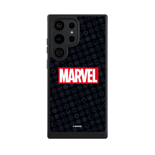 Samsung Galaxy S23 Ultra NIVOcore Marvel Logo Black Red 
