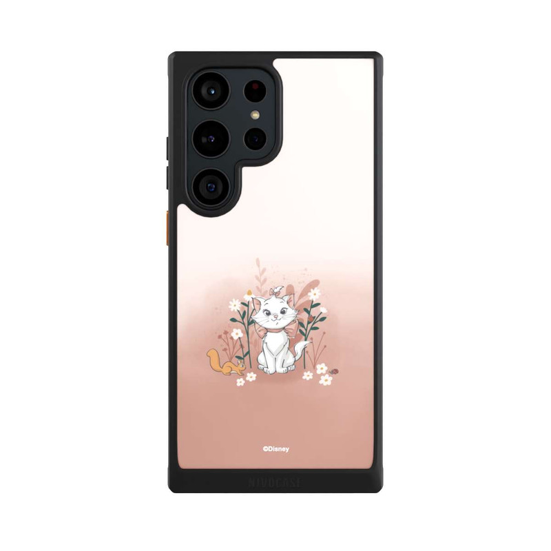 Galaxy S23 Ultra NIVOcore Marie avec des fleurs