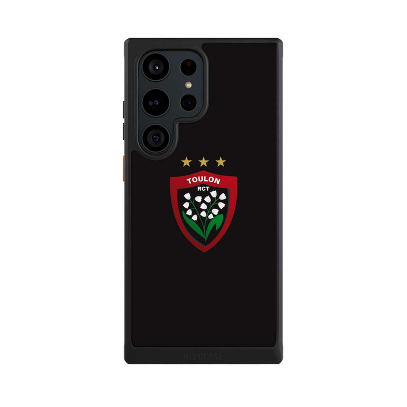 Galaxy S23 Ultra NIVOcore RC Toulonnais Logo Schwarz
