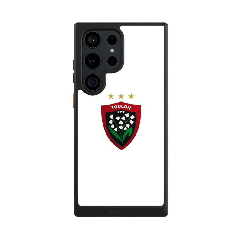 Galaxy S23 Ultra NIVOcore RC Toulonnais Logo Weiß