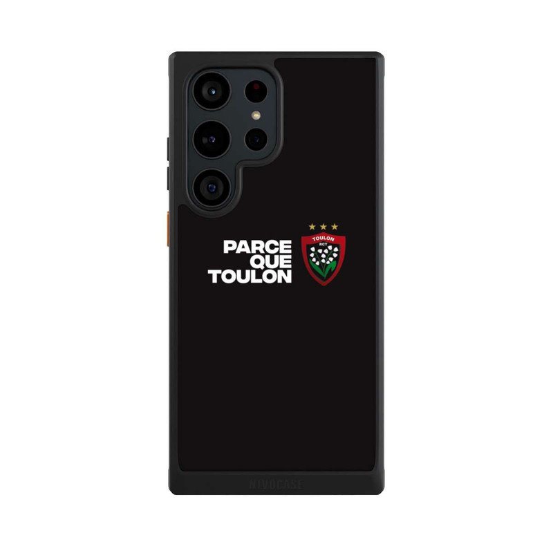 Galaxy S23 Ultra NIVOcore RC Toulonnais PQT Schwarz