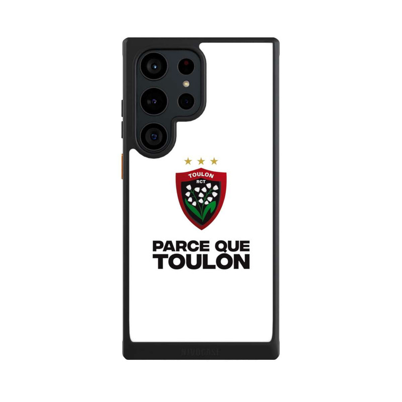 Galaxy S23 Ultra NIVOcore RC Toulonnais Blanc