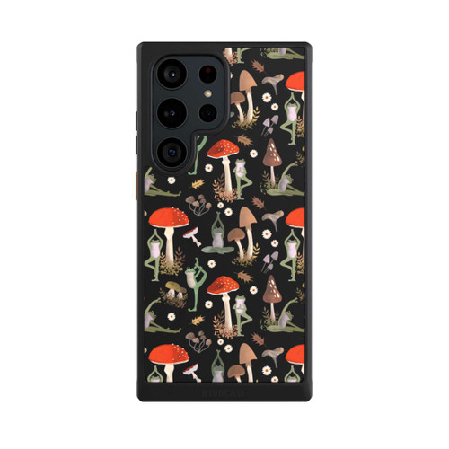 Samsung Galaxy S23 Ultra NIVOcore Yoga-Frösche mit Pilzen