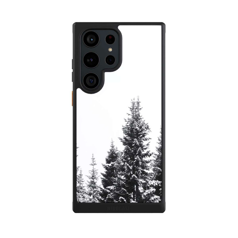 Galaxy S23 Ultra NIVOcore Schneebedeckte Tannen
