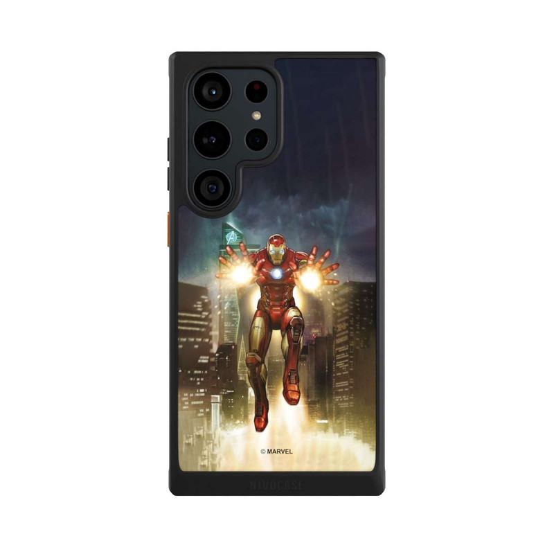 Galaxy S23 Ultra NIVOcore Iron Man Flying