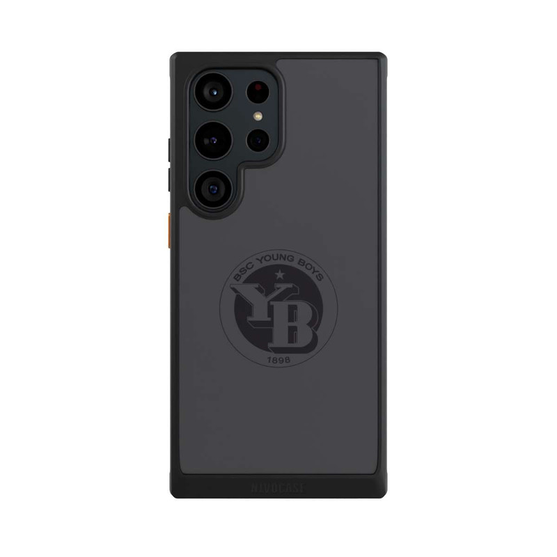 Galaxy S23 Ultra NIVOcore BSC YB Logo Gris