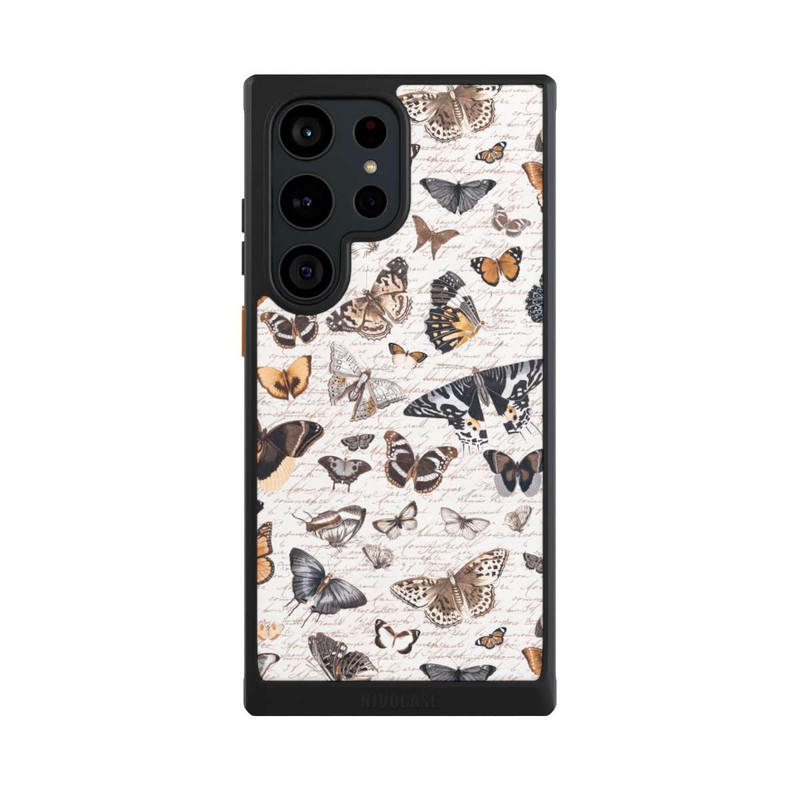 Galaxy S23 Ultra NIVOcore Schmetterling Muster Boho